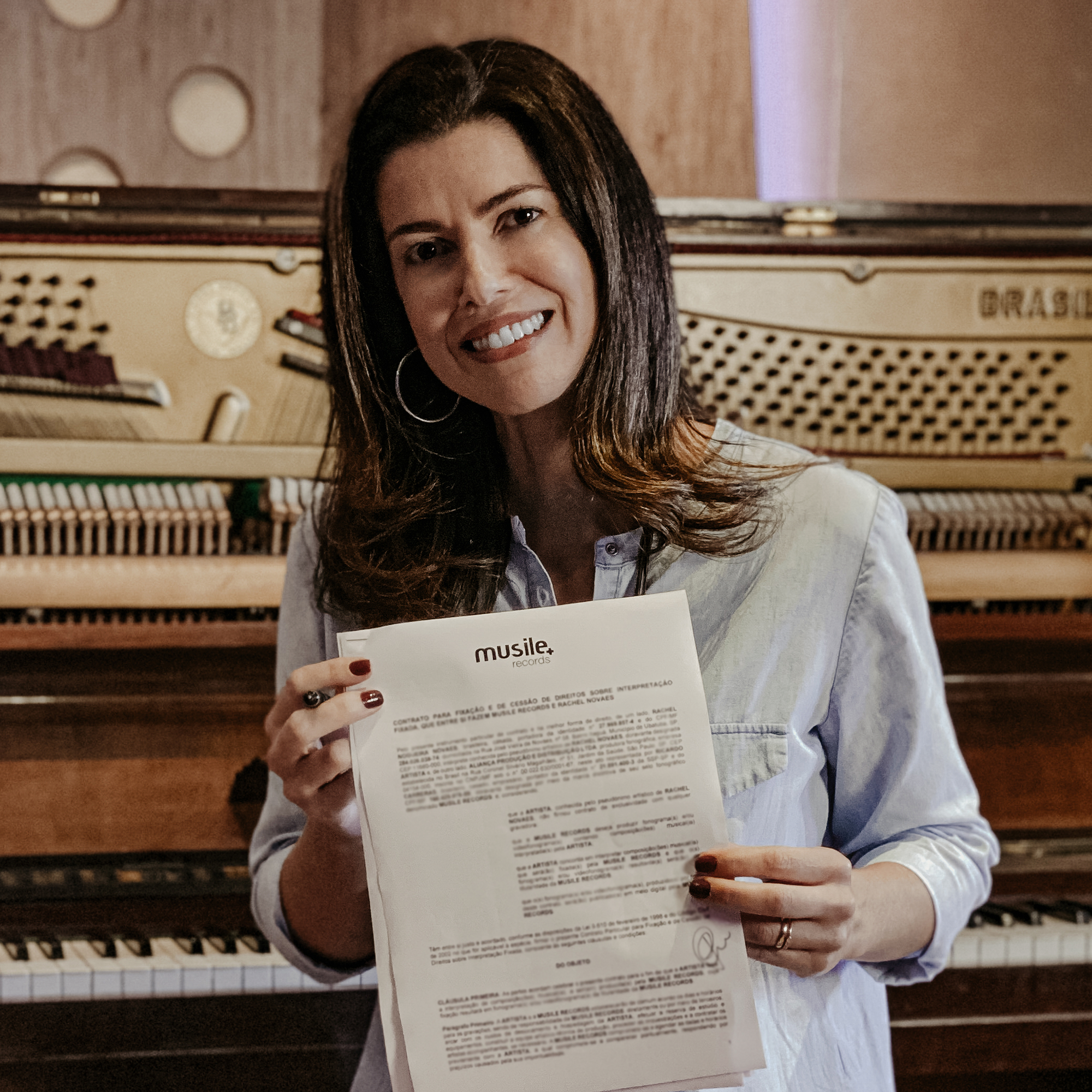Com ampla trajetória na música cristã Rachel Novaes agora é Musile