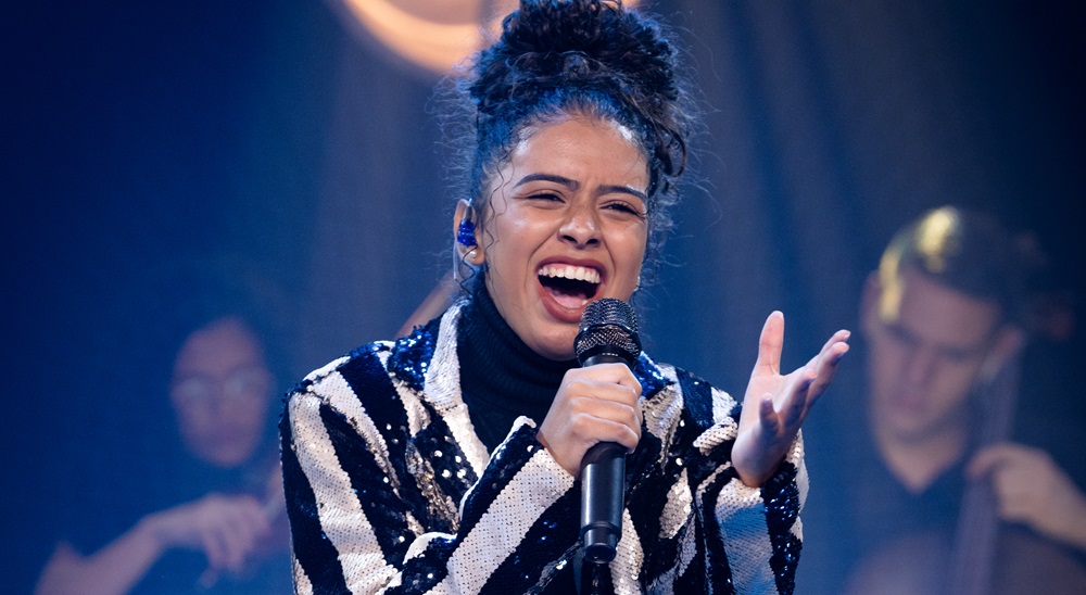 A cantora Lorrane Luz. Foto: Divulgação.