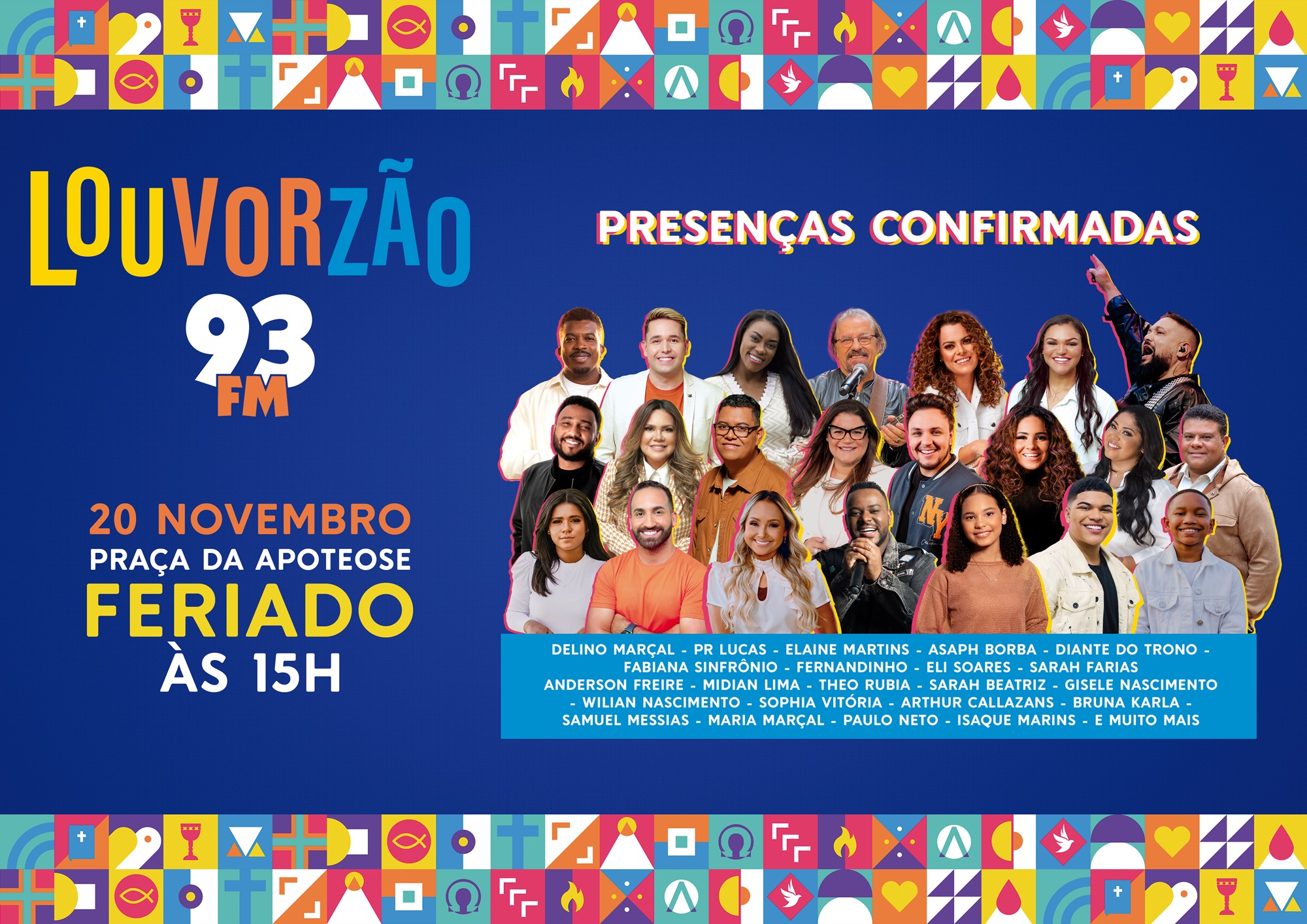 Louvorzão 93 contará com esquema especial de trânsito para garantir mobilidade