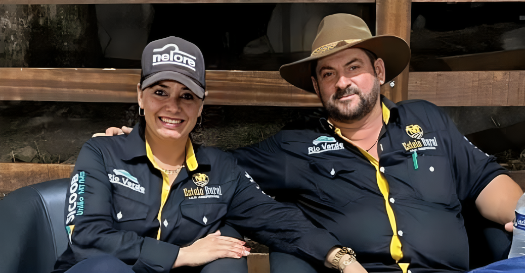 Amauri Nazáro e sua esposa, Aldeneide Nazáro. Foto: Acervo Pessoal.