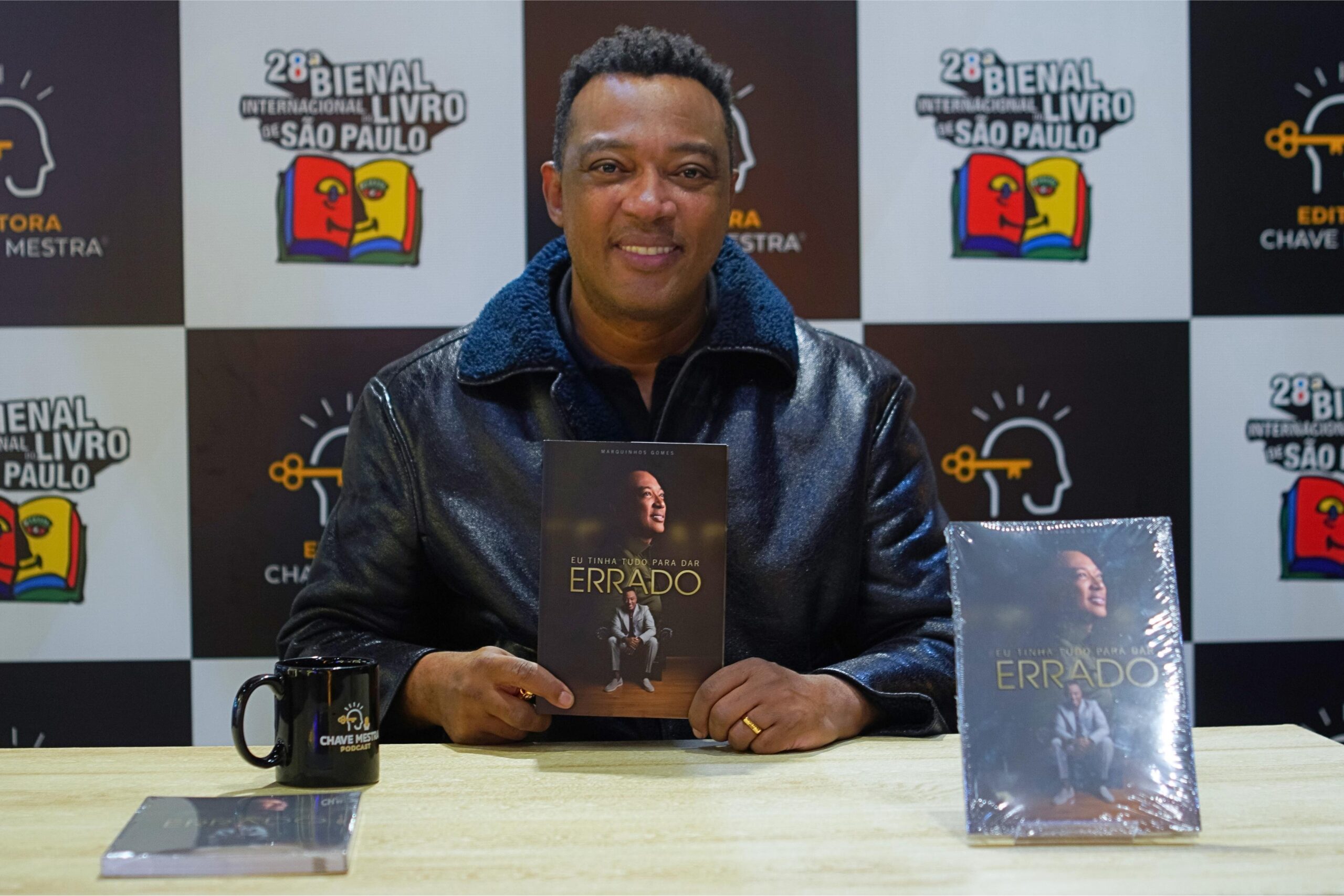 Marquinhos Gomes leva sua história de superação à Bienal do Livro em São Paulo